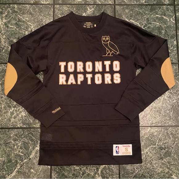 Mitchell & Ness Other - OVO X Mitchell and Ness Toronto Raptors Long Sleeve Jersey